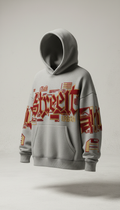 Oversized Embroidered Streetwear Hoodie